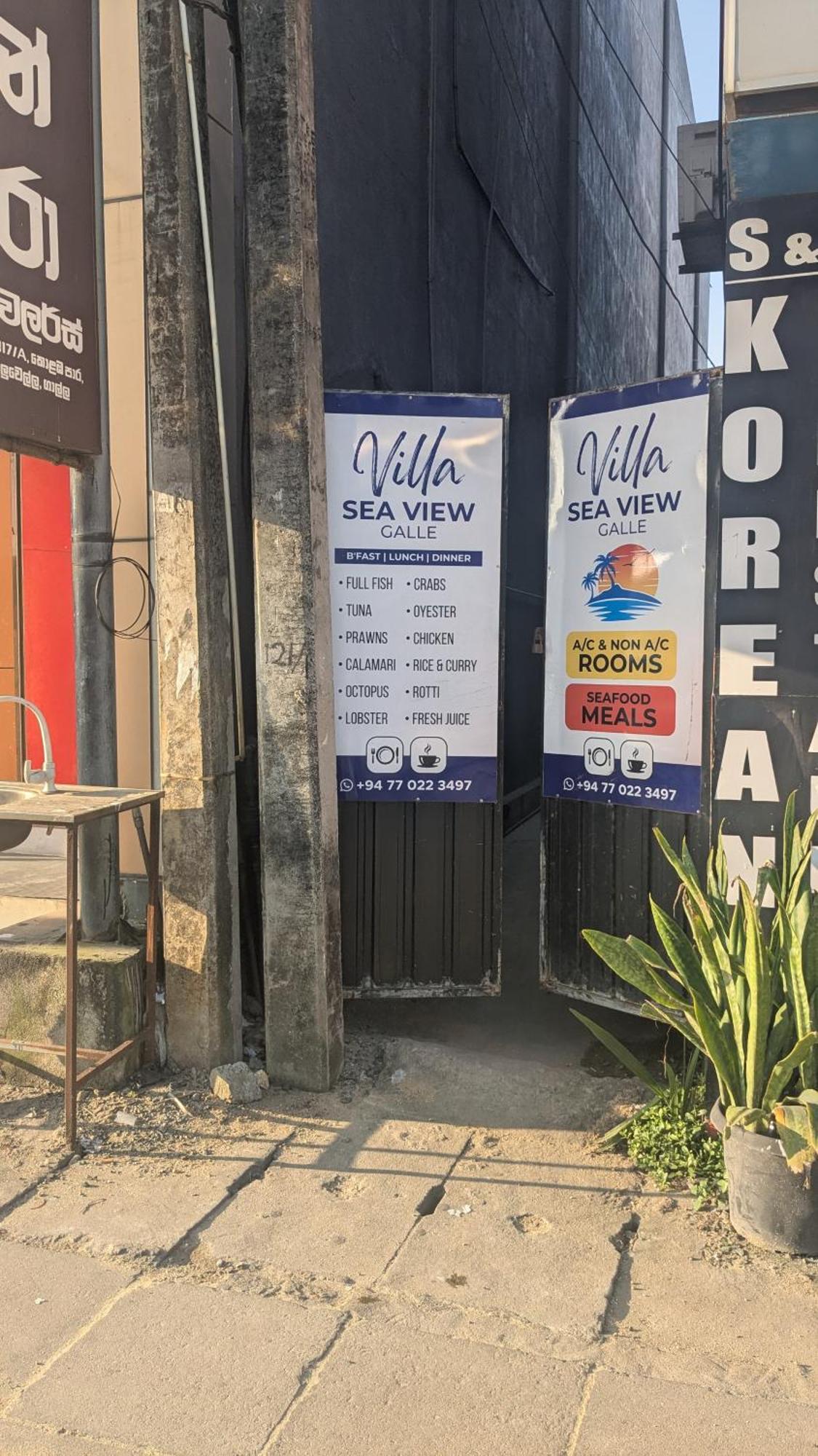 Villa Sea View Galle Dış mekan fotoğraf